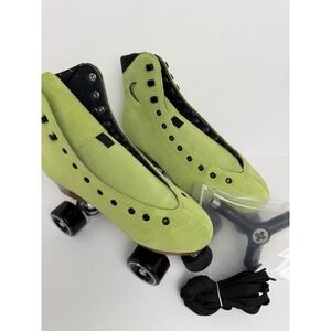 Moon Boot Moonlight Roller Skates Lime Green Peridot Men's US 10  W 11.5 EU‎ 45